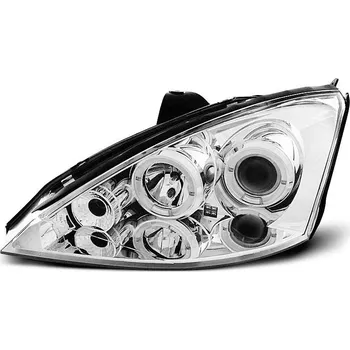 Přední světlomet Přední světla angel eyes Ford Focus chromové 98-01