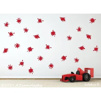 Samolepící dekorace Dětské samolepky na zeď - Super kaňky - kolekce M