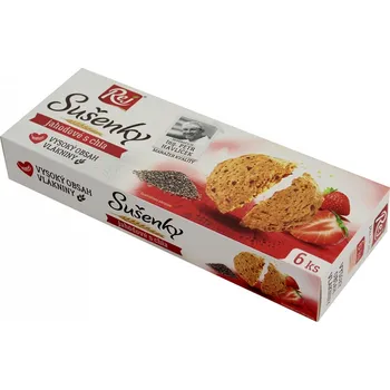 Rej Grahamové sušenky jahodové s chia 120 g