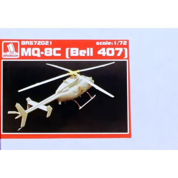 Plastikový model Brengun 1/72 MQ-8C (Bell 407) - resin kit