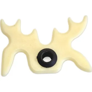 Kulečník Můstek podpěra na kulečníkové tágo plast universální Barva: Bílá