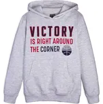 Chlapecká mikina s kapucí LOSAN VICTORY šedá Velikost: 128