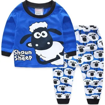 Čína Pyžama Ovečka Shaun Věk: 3T, Barva: modrá