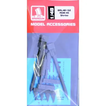Plastikový model Brengun 1/48 AGM-45 Shrike - US airborn rocket (resin set)