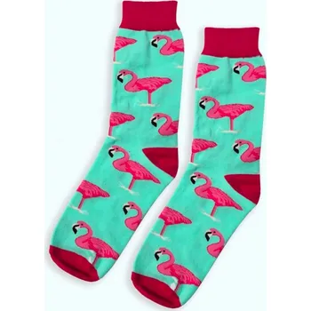 Dámské ponožky DAALO Veselé ponožky - plameňáci