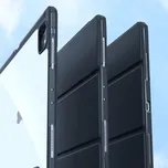 Pouzdro MUTURAL pro Apple iPad 11" (2018 / 2020 / 2021) - stojánek + prostor pro Apple Pencil - tmavě modré