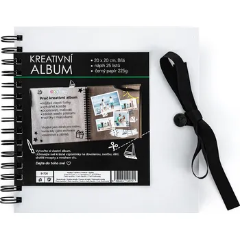 Fotoalbum Oxybag Kreativní album 20,5 x 20,5 cm bílá