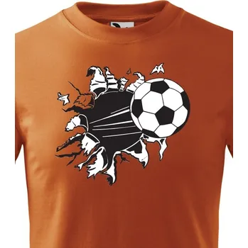 Chlapecké tričko Dětské tričko - Fotbal, Barva Oranžová, Velikost 158 cm/12 roků, Canvas Dětské tričko Bezvatriko.cz 601001 - DTF/DTG