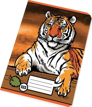 Sešit KOH-I-NOOR A5/523 20 listů linkovaný tygr