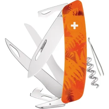 kapesní nůž Swiza C07 Camouflage Orange Fern Scissors KNI.0110.2060