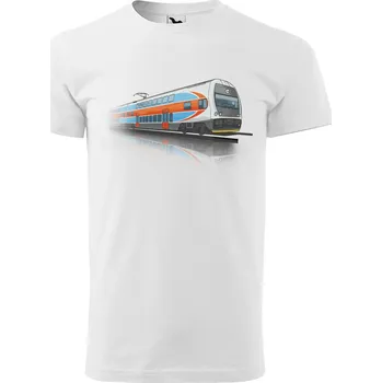 Dámské tričko Tričko City Elefant (Velikost: 5XL, Typ: pro muže, Barva trička: Bílá)