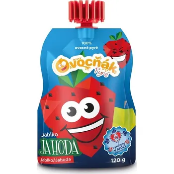 Ovocňák Pyré jablko/jahoda 120 g