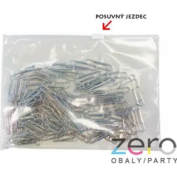 Obalový materiál Sáček rychlouzavírací (s jezdcem) 25x18 cm (70 µm)