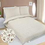 Bellatex Flanelové povlečení kvíteček…