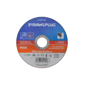Řezný kotouč RAWLPLUG RT-CDI korundové řezné kotouče pro řezání nerezové oceli Varianta: 115 x 1 mm