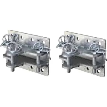 Trojitý nástěnný držák Cosnet pro krční fixace a boční stěny k našroubování 2 ks