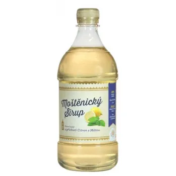 Moštěnický sirup citrón/máta 700 ml