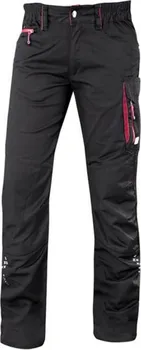 montérky ARDON Floret kalhoty do pasu černé/růžové