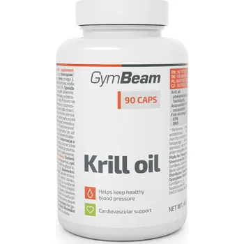 Přírodní produkt GymBeam Krill Oil 90 cps.
