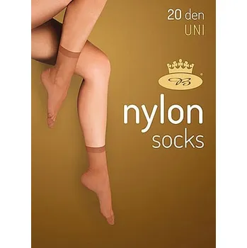 Dámské oblečení Punčochové ponožky NYLON SOCKS 20 DEN / 5 párů opal uni