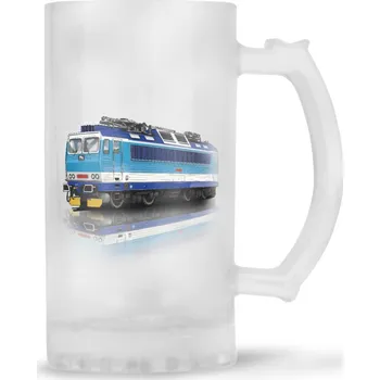 Sklenice Korbel Lokomotiva 362