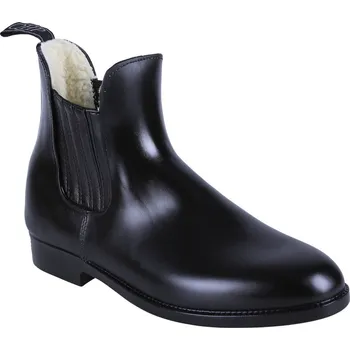 Jezdecká obuv Q-essentials Pérka gumová Q-essentials, zimní, dětská, černá 29