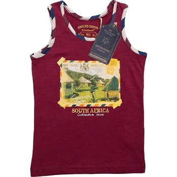 Chlapecké tričko Ebound bordó tílko pro kluky Velikost: 116