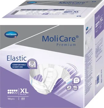 Inkontinenční kalhotky HARTMANN Moli Care Premium Elastic 8 kapek XL 14 ks