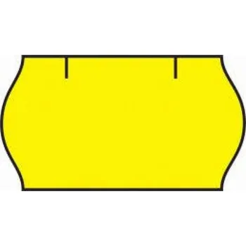 Samolepící etiketa Etikety cenové Contakt, 26 x 12 mm, žlutá