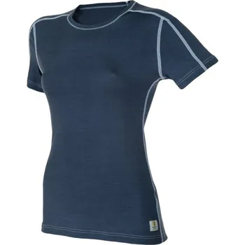 Janus LW dámské merino tričko W SS blue, Janus Norsko Modrá L