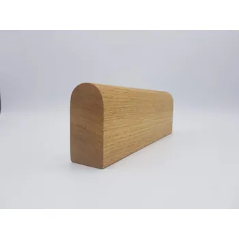 Havlíček truhlářství Madlo dřevěné MH 02 JASAN - 40x80mm R20 Délka: 2,5m