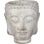 Clayre & Eef - Kameninový květináč BUDDHA - 15*14*17 cm