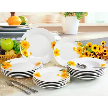 Talíř Banquet Porcelánová sada talířů SUNNY 18 ks