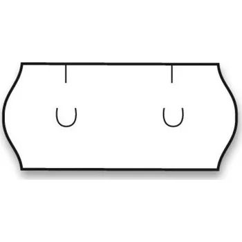 Samolepící etiketa Etikety cenové Motex, 26 x 12 mm, bílá