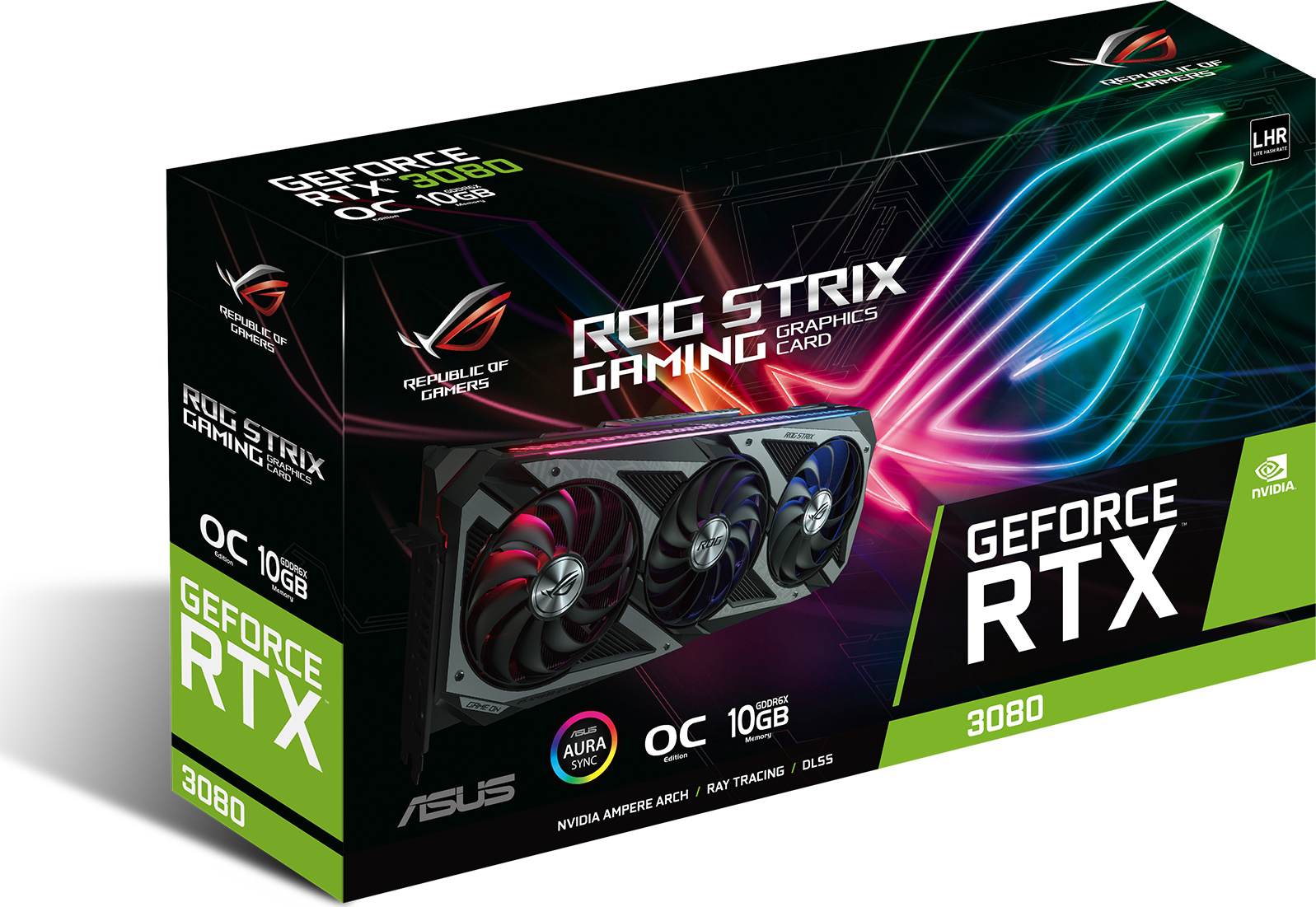 ASUS ROG Strix RTX3080-O10G-V2 Gaming (90YV0FA7-M0NM00)