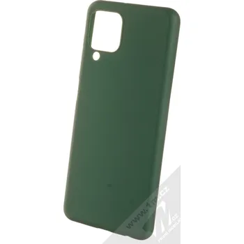 Pouzdro na mobilní telefon 1Mcz Matt TPU ochranný silikonový kryt pro Samsung Galaxy A22, Galaxy M22, Galaxy M32 tmavě zelená (forest green)
