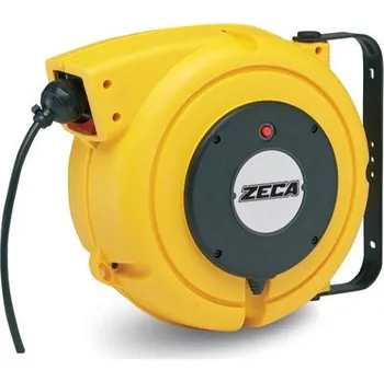 elektrický kabel Kabelový navíječ ZECA 4415, délka 11 m, 4 vodiče o průřezu 1,5 mm²