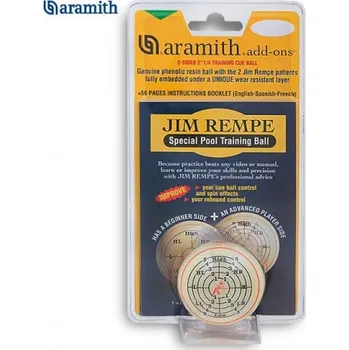 Kulečníková koule SALUC tréninková koule pool Aramith Jim Rempe 57,2mm BG-109