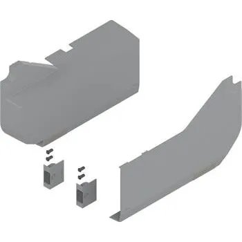 Nábytkové kování BLUM AVENTOS HL 21L8020 sada krytek pro SERVO-DRIVE, světle šedá