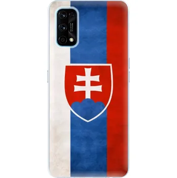 Pouzdro na mobilní telefon Odolné silikonové pouzdro iSaprio - Slovakia Flag - Realme 7 Pro