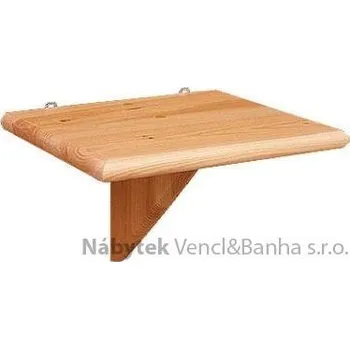 regál dřevěná závěsná polička z masivního dřeva borovice drewfilip 64