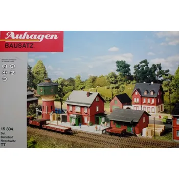 Modelová železnice Auhagen Sada nádraží Nesvětiz 15304