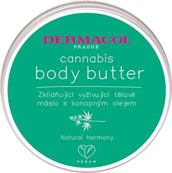 Tělové mléko Dermacol Cannabis hydratační a regenerační tělové máslo 75 ml