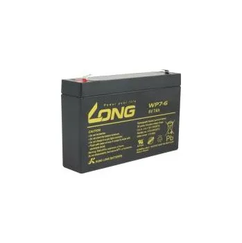 Záložní baterie LONG baterie 6V 7Ah F1 (WP7-6) PBLO-6V007-F1A