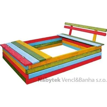 Pískoviště Zahradní dřevěná dekorace dětské pískoviště Drewfilip 45