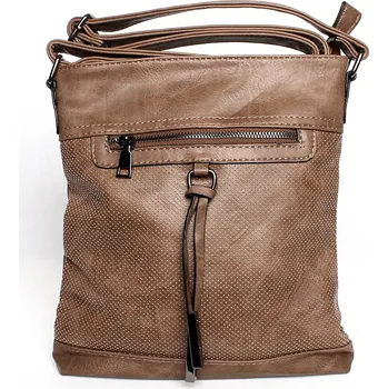 Kabelka Dámská malá crossbody kabelka ROMINA & CO D31/20 hnědá | KabelkyproVas.cz