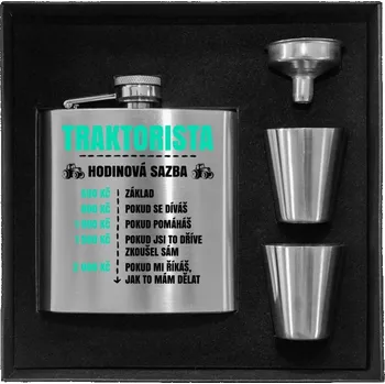 Placatka Placatka v krabičce Hodinová sazba - traktorista