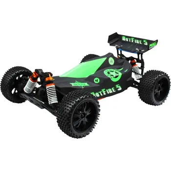 RC model auta DF models Hot Fire Buggy 5 XL Brushless RTR 1:10 zelená/černá