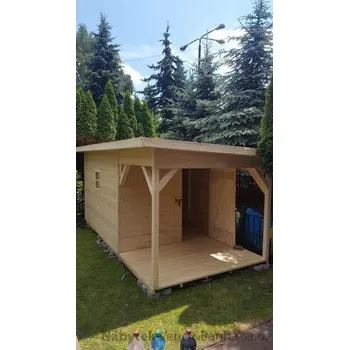 Zahradní domek dřevěná zahradní dekorace „Dětský domek“ N11 botodre