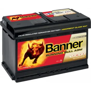 Autobaterie Autobaterie Banner Running Bull AGM 570 01, 70Ah, 12V ( 57001 )